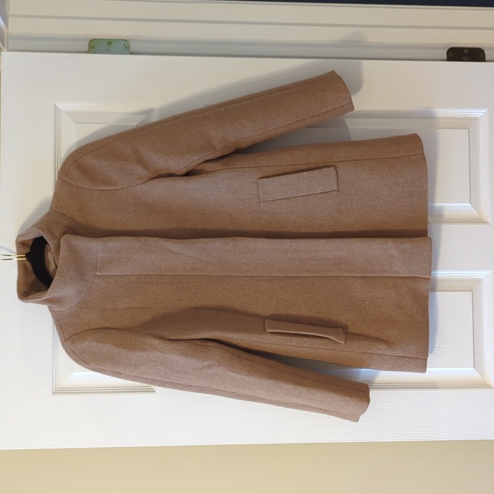 J crew factory camel coat